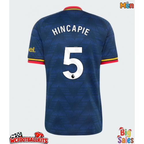 Arsenal Piero Hincapie #5 Replica Away Stadium Shirt 2026-27 Short Sleeve